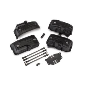   Traxxas Chassis conversion kit, TRX-4® (long to short wheelbase) (includes rear upper & lower suspension links, front & rear inner fenders, short female half shaft, battery tray, 3x8mm FCS (4))