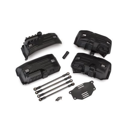 Traxxas Chassis conversion kit, TRX-4® (long to short wheelbase) (includes rear upper & lower suspension links, front & rear inner fenders, short female half shaft, battery tray, 3x8mm FCS (4))