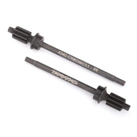   Traxxas  Axle shaft, rear, heavy duty (left & right)/ portal drive input gear, rear (machined)