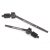 Traxxas Axle shaft, front, heavy duty (left & right)/ portal drive input gear (machined) (2) (assembled)