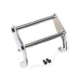 Traxxas Push bar, bumper (chrome) (fits #8069 bumper)