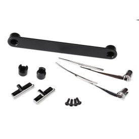   Traxxas  Door handles, left & right/ windshield wipers, left & right/ retainers (3)/ 1.6x5 BCS (self-tapping) (4) (fits #8010 body)