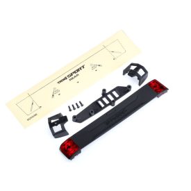   Traxxas Tailgate panel/ tailgate retainers (2)/ tailgate mount/ tail light lens (2) (left & right)/ 2.5x8 BCS (4) (fits #8111 or #8112 body)