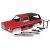 Traxxas Body, Chevrolet Blazer (1979), complete (red) (includes grille, side mirrors, door handles, windshield wipers, front & rear bumpers, decals)