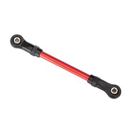   Traxxas Suspension link, front upper, 5x68mm (1) (red powder coated steel) (assembled with hollow balls) (for use with #8140R TRX-4® Long Arm Lift Kit)