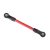 Traxxas Suspension link, front upper, 5x68mm (1) (red powder coated steel) (assembled with hollow balls) (for use with #8140R TRX-4® Long Arm Lift Kit)