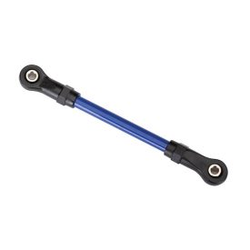   Traxxas Suspension link, front upper, 5x68mm (1) (blue powder coated steel) (assembled with hollow balls) (for use with #8140X TRX-4® Long Arm Lift Kit)