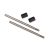 Traxxas Shock shaft, 3x57mm (GTS) (2) (includes bump stops) (for use with TRX-4® Long Arm Lift Kit)