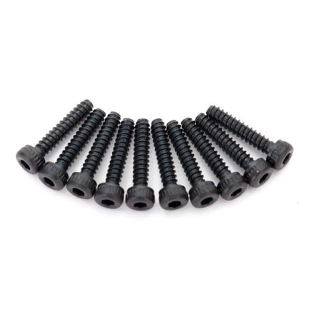 Traxxas Screws, 2x10mm cap-head, self-tapping (hex drive) (10)