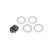 Traxxas Beadlock rings, satin (1.9") (aluminum) (4)/ 2x10 CS (48)