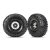Traxxas Tires and wheels, assembled (Method 105 black chrome beadlock wheels, Canyon Trail 2.2" tires, foam inserts) (1 left, 1 right)