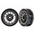Traxxas Wheels, Method 105 1.9" (black chrome, beadlock) (beadlock rings sold separately)