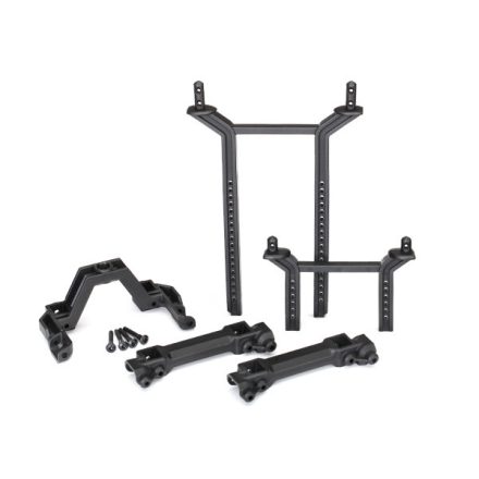 Traxxas Body mounts & posts, front & rear (complete set)