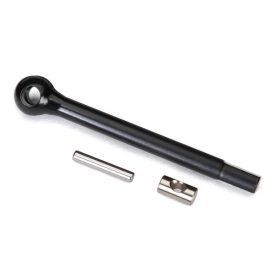Traxxas  Axle shaft, front (left)/ drive pin/ cross pin