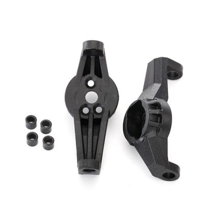 Traxxas Caster blocks (portal drive), left & right/ kingpin bushings (4)