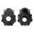 Traxxas Portal housings, outer, 6061-T6 aluminum (charcoal gray-anodized) (2)/ 2.5x10 CS (12)