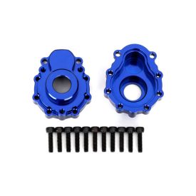   Traxxas Portal housings, outer, 6061-T6 aluminum (blue-anodized) (2)/ 2.5x10 CS (12)