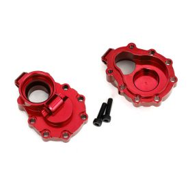   Traxxas Portal housings, inner (rear), 6061-T6 aluminum (red-anodized) (2)/ 2.5x10 CS (2)