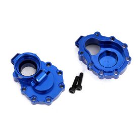   Traxxas Portal housings, inner (rear), 6061-T6 aluminum (blue-anodized) (2)/ 2.5x10 CS (2)