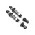 Traxxas Shocks, GTS, silver aluminum (assembled with spring retainers) (2)