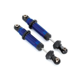   Traxxas Shocks, GTS, aluminum (blue-anodized) (assembled with spring retainers) (2)