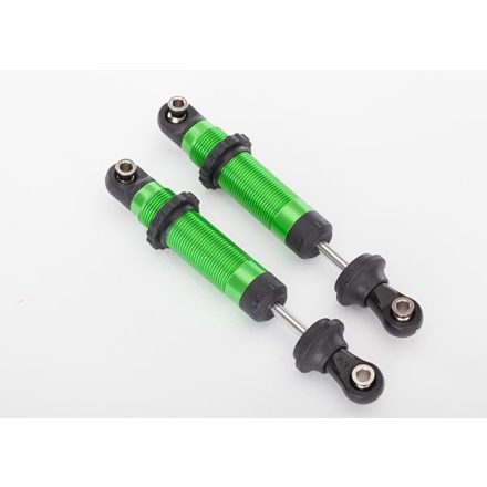 Traxxas  Shocks, GTS, aluminum (green-anodized) (assembled with spring retainers) (2)