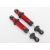 Traxxas  Shocks, GTS, aluminum (red-anodized) (assembled with spring retainers) (2)