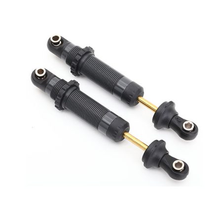 Traxxas  Shocks, GTS hard-anodized, PTFE-coated aluminum bodies with TiN shafts (assembled with spring retainers) (2)