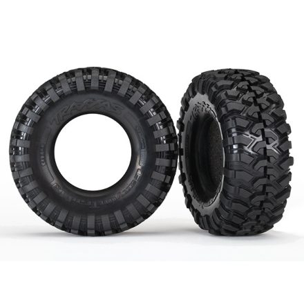 Traxxas Tires, Canyon Trail 1.9 (S1 compound)/ foam inserts (2)