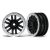 Traxxas Wheels, TRX-4® 1.9 (satin beadlock) (2)