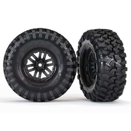 Traxxas Tires and wheels, assembled, glued (TRX-4® wheels, Canyon Trail 1.9 tires) (2)