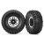 Traxxas Tires and wheels, assembled, glued (TRX-4® satin beadlock wheels, Canyon Trail 1.9 tires) (2)