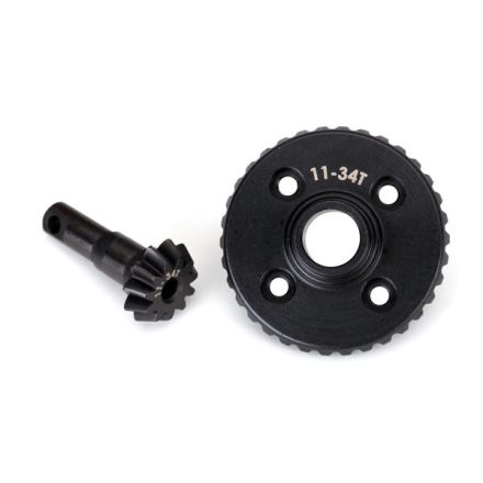 Traxxas  Ring gear, differential/ pinion gear, differential (machined)