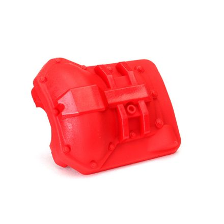 Traxxas Differential cover, front or rear (red)