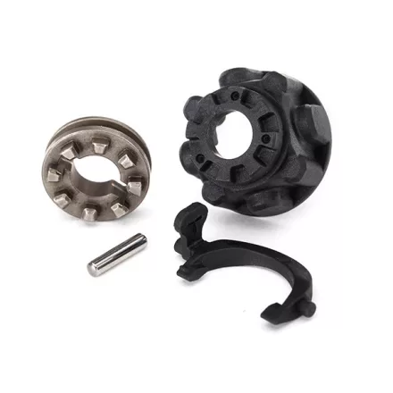 Traxxas  Carrier, differential/ differential slider/ T-Lock fork