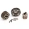 Traxxas Gear set, transmission, metal (includes 18T, 30T input gears, 36T output gear, 2x9.8 pins (5))