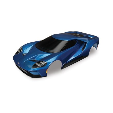 Traxxas Body, Ford GT®, blue (painted, decals applied) (tail lights, exhaust tips, & mounting hardware (part #8314) sold separately)