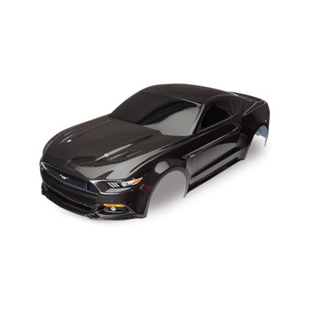 Traxxas  Body, Ford Mustang, black (painted, decals applied)