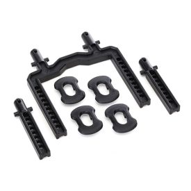 Traxxas Body mounts, front & rear (fits #8311 body) (2)