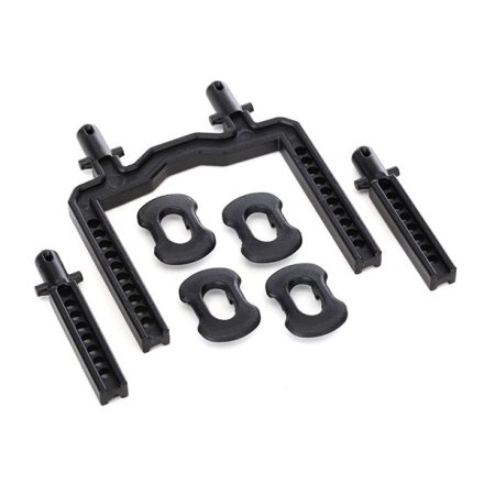 Traxxas Body mounts, front & rear (fits #8311 body) (2)
