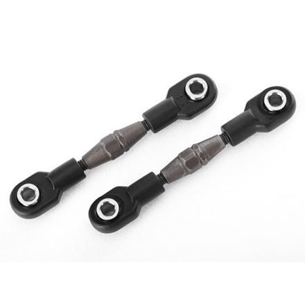 Traxxas Toe links, steel (34mm) (2)