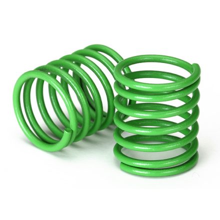Traxxas  Spring, shock (green) (3.7 rate) (2)