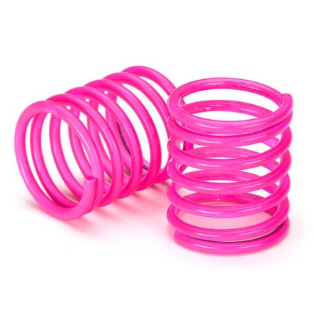Traxxas Spring, shock (pink) (3.7 rate) (2)