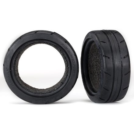 Traxxas Tires, Response 1.9" Touring (front) (2)/ foam inserts (2)