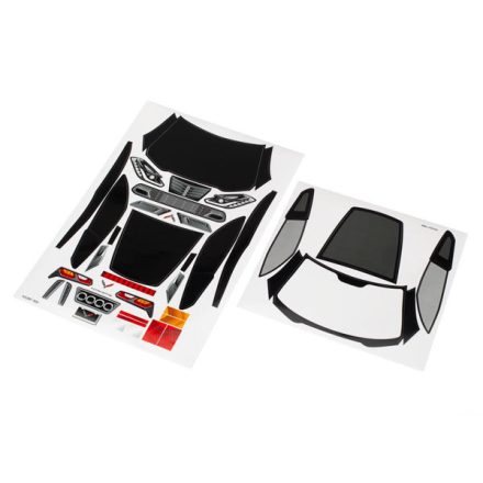 Traxxas Decal sheets, Chevrolet Corvette Z06