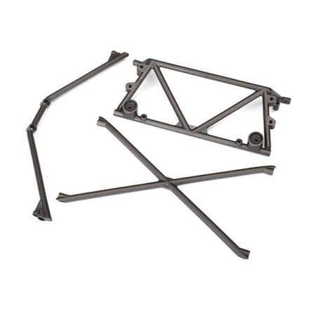 Traxxas Tube chassis, center support/ cage top/ rear cage support
