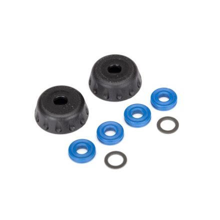 Traxxas Double seal kit, GTR shocks (x-rings (4)/ 4x6x0.5mm PTFE-coated washers (2)/ bottom caps (2)) (renews 2 shocks)