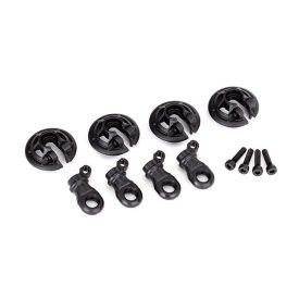   Traxxas Spring retainers, lower (captured) (4)/ 2.5x10 CS (4)