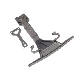 Traxxas Skidplate, front (plastic)/ support plate (steel)