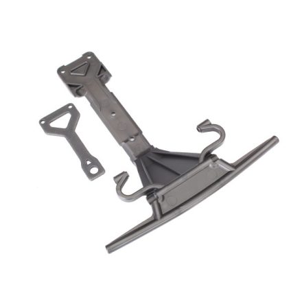 Traxxas Skidplate, front (plastic)/ support plate (steel)